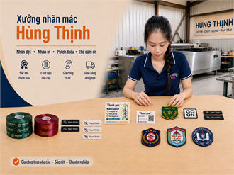 🧵 CHIA SẺ THẬT TỪ XƯỞNG NHÃN MÁC HÙNG THỊNH
