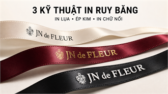 3 kỹ thuật in ruy băng phổ biến: Nên chọn công nghệ nào?